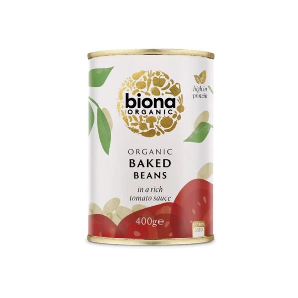 Biona Organic Baked Beans 12X400G