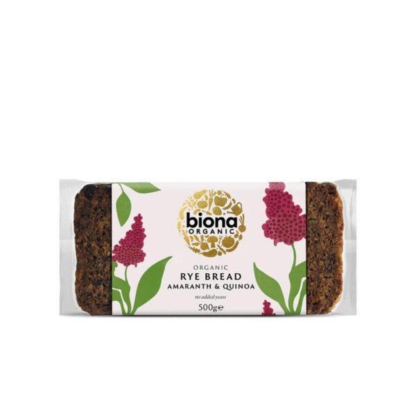 Biona Organic Rye Bread Amaranth & Quinoa 7X500G
