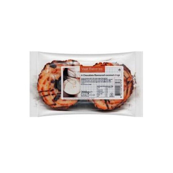 Cabico 6 Coconut Ring Chocolate16x200g