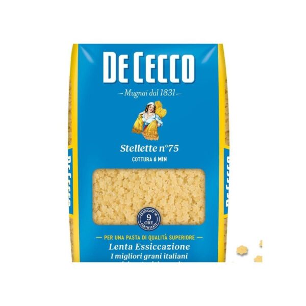 De Cecco No75 Stellette 24X500G