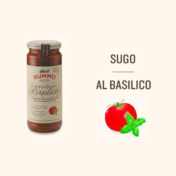 Rummo Basilico Sauce 6X340G