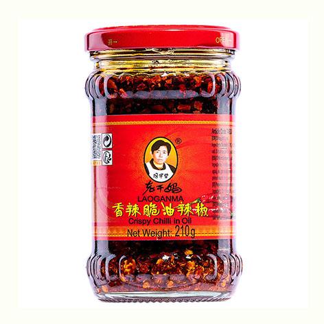 Lao Gan Ma Crispy Chilli Oil 24x210g