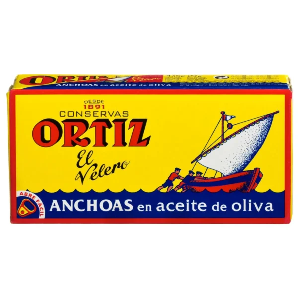 Ortiz Anchovy Fillets 50x47.5gr