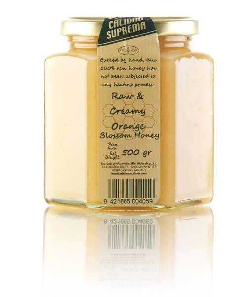 Raw Orange Blossom Honey 6x 500g