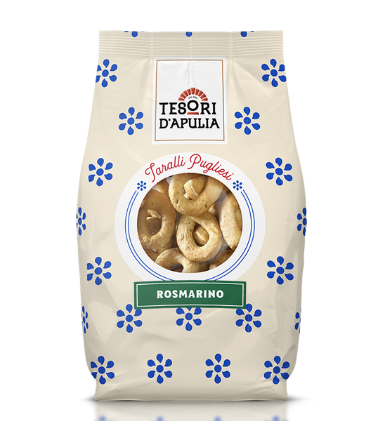 Tesori Taralli Rosmarino 15x400gr
