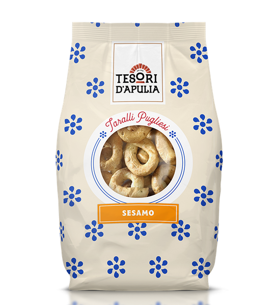 Tesori Taralli Sesamo 15x400gr