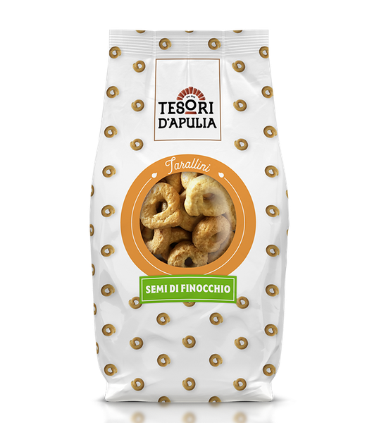 Tesori Tarallini Finocchio 24x200gr