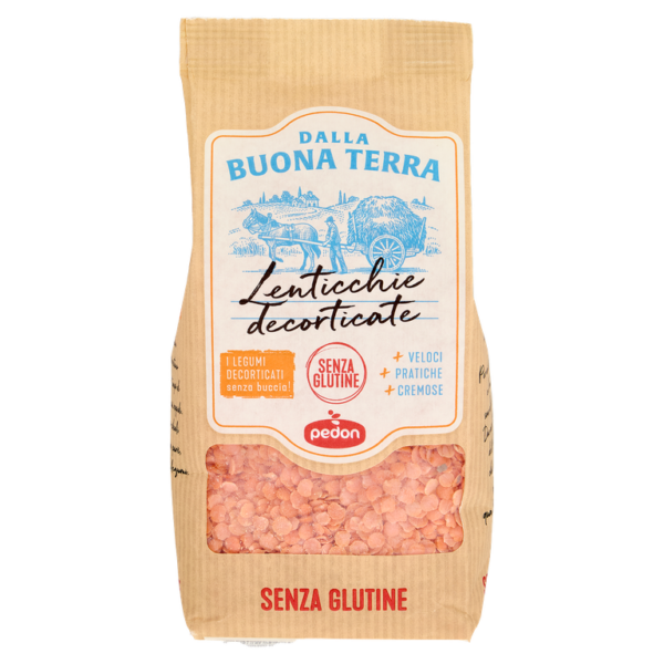 Pedon Lenticchie Rosse Decorticate 12x350gr