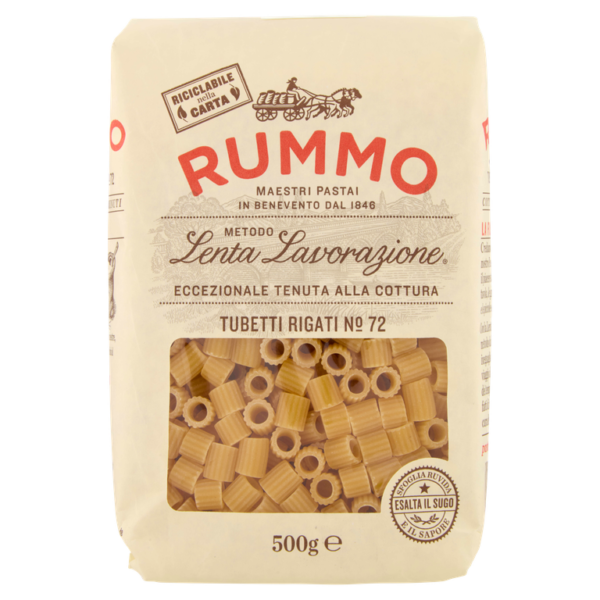 Rummo Tubetti Rigati No 72 16x500gr
