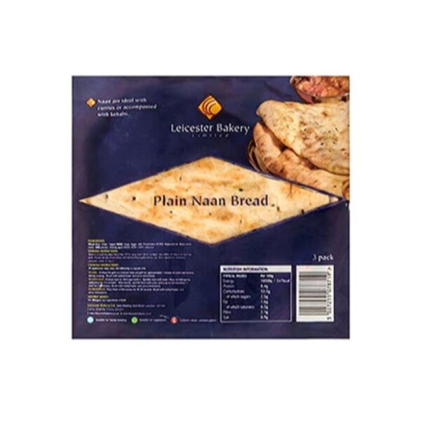 Plain Naan Bread 6x3s