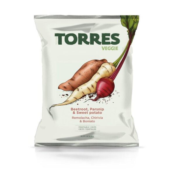 Torres Vegetable Crisps 90gx15