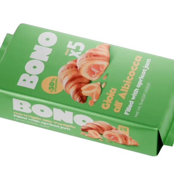 Bono Croissant Apricot Multi Pck 6x5x40g
