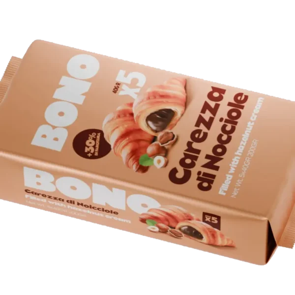 Bono Croissant Hazelnut Multi Pck 5x6x40g