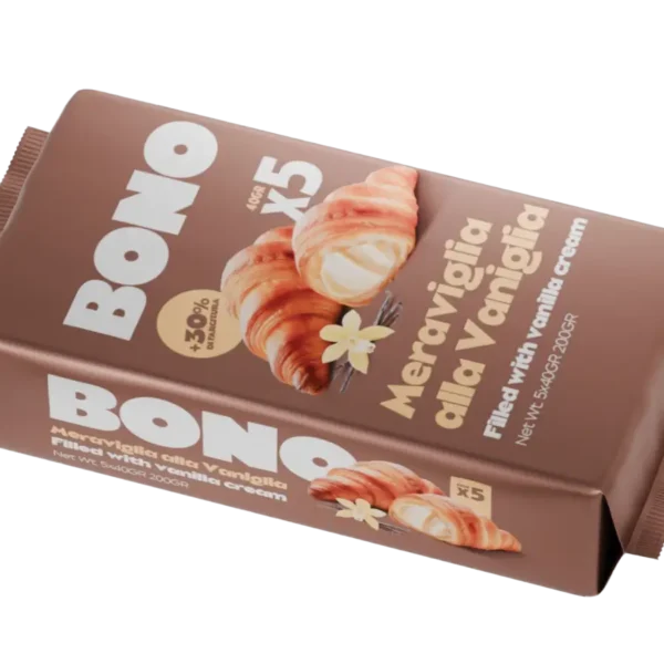 Bono Croissant Vanilla Multi Pck 6x5x40g