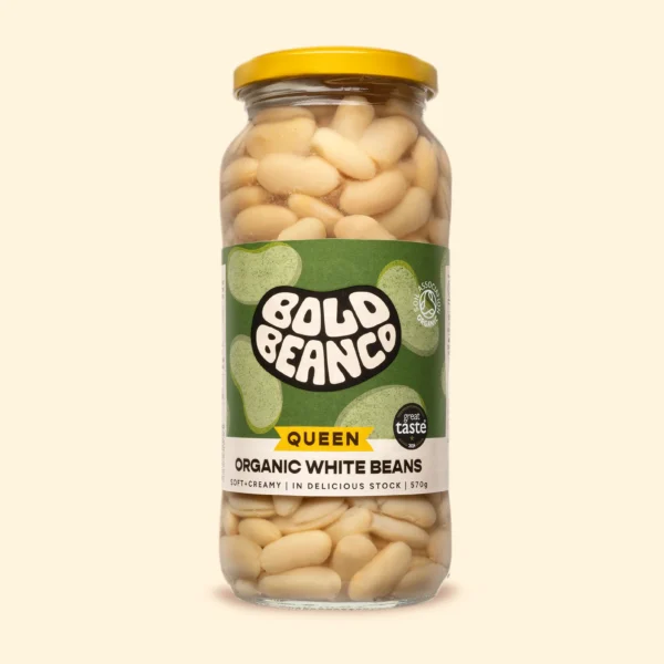 Bold Bean Co Organic White Beans 6x570g