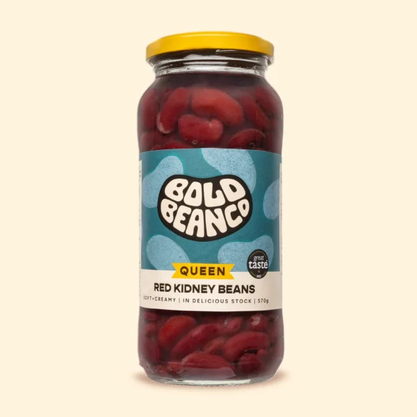 Bold Bean Co Queen Red Kidney Beans 6x570g