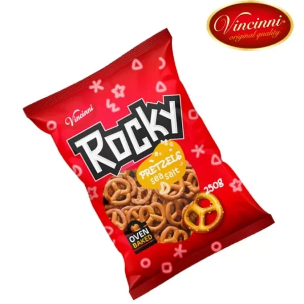 Rocky Pretzel Crackers 12x 250g