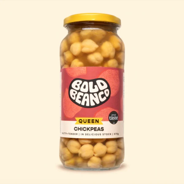 Bold Bean Co Queen Chickpeas 6x570g