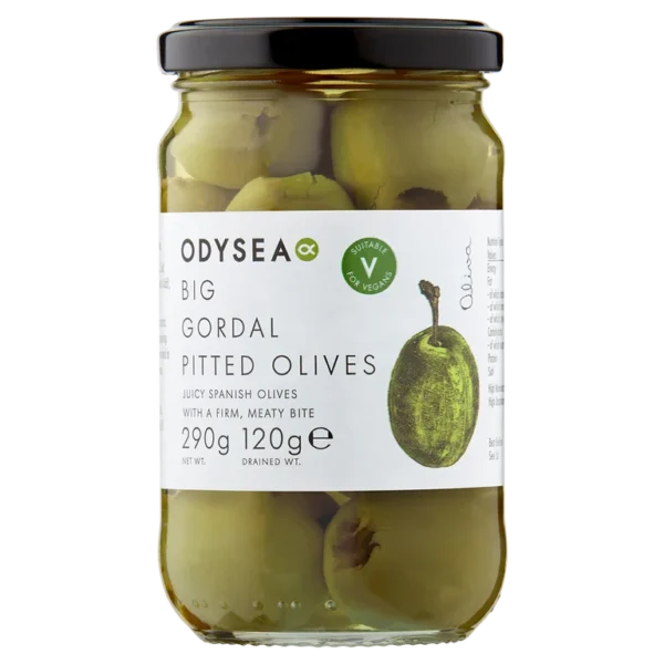 Odysea Big Gordal Pitted Olives 6x290g