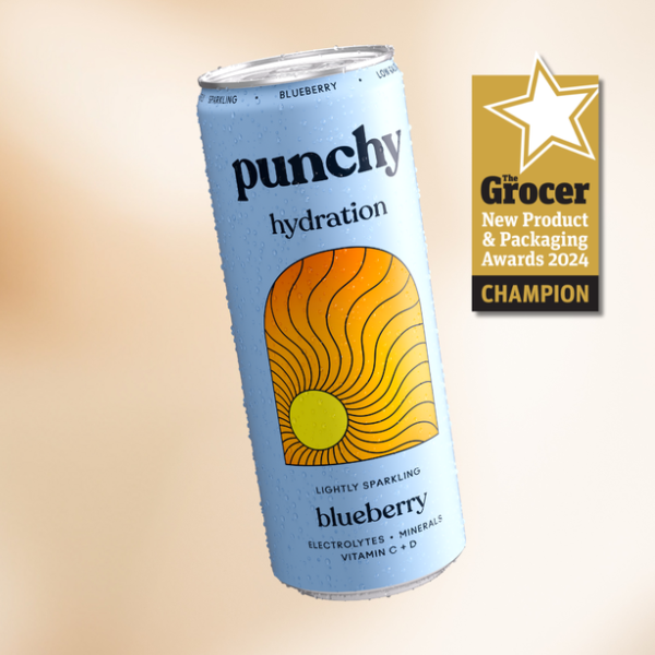 Punchy Hydration Blueberry 12x330ml