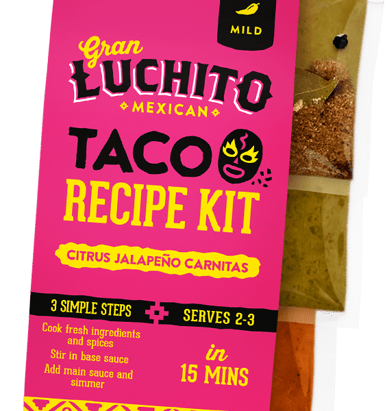Gran Luchito Carnitas Recipe Kit 5x270g