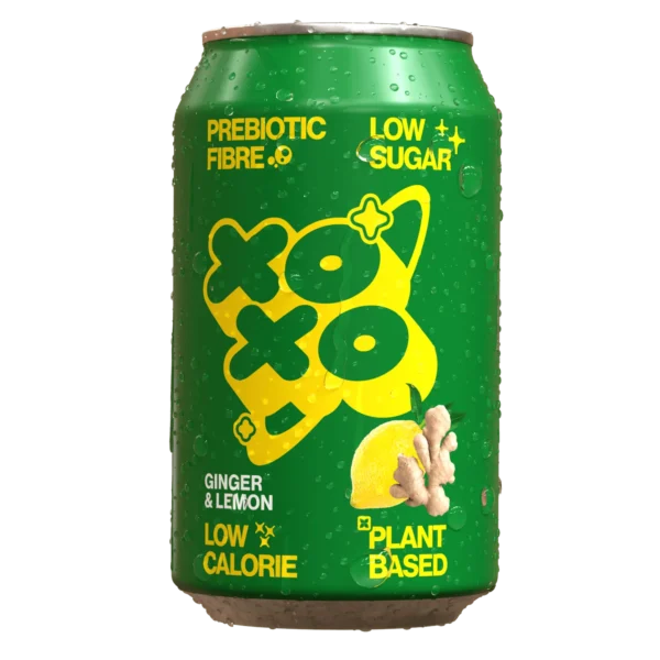 XOXO Ginger & Lemon Prebiotic 12x330ml