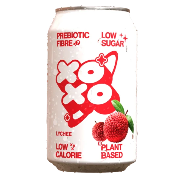 XOXO Lychee Prebiotic Soda 12x330ml
