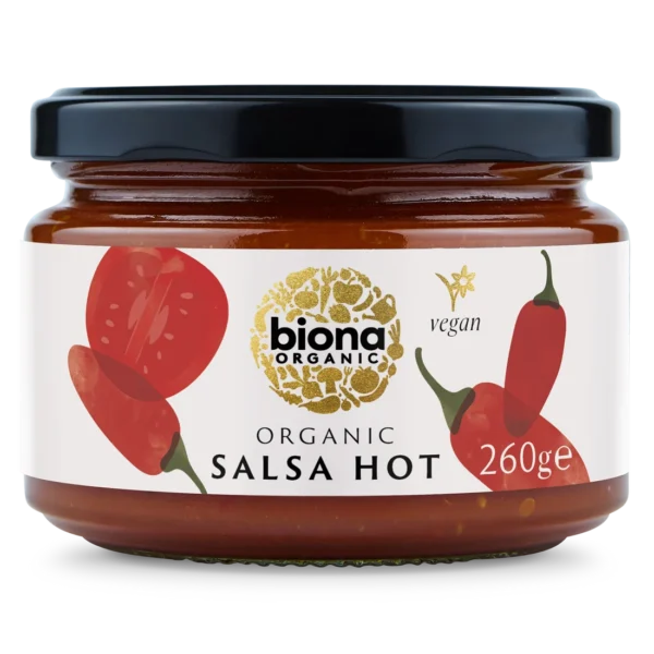Biona Organic Salsa Hot 6X260G