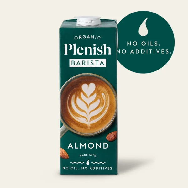 Plenish Organic Plant Based Milk - Barista Almond 6X1L