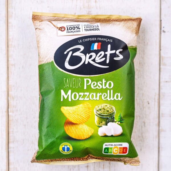 Brets Pesto Mozzarella Crisps 18x40g Smal Bag