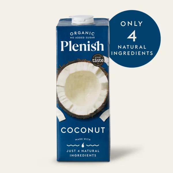 Plenish Organic Plant Based Milk - Coconut 8X1L