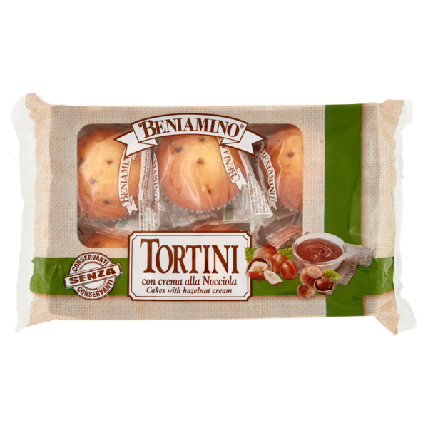Beniamino Tortini Hazelnut Muffin 14X250Gr