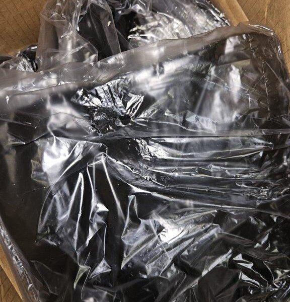 Black Bottle Bag 21x12x42"