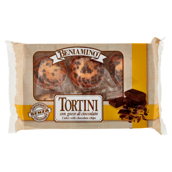Beniamino Tortini Choc Chip Muffin 14X200Gr