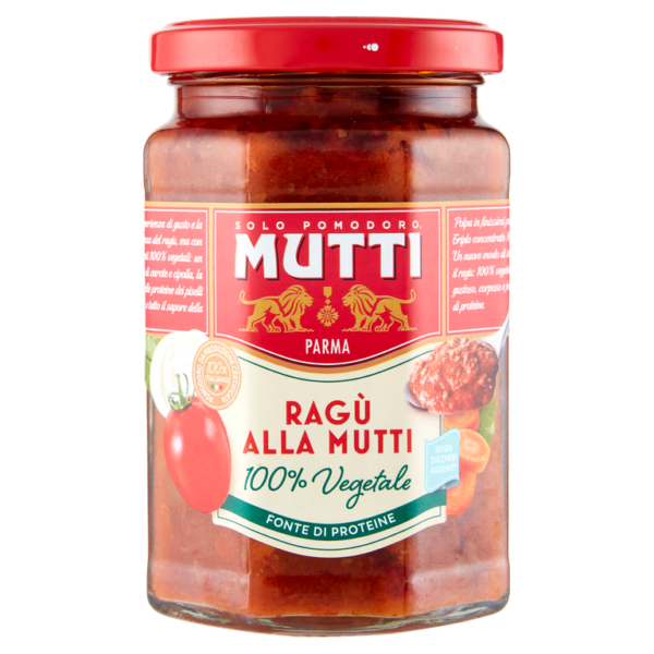 Mutti Ragu Alla 100% Vegetable 6X280gr