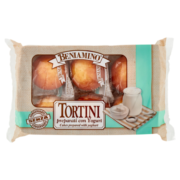 Beniamino Tortini Yogurt Muffin 14X216Gr