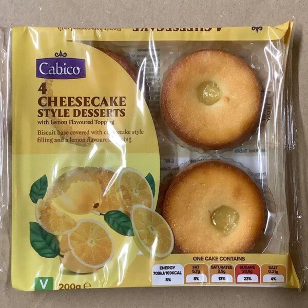 Cabico 4Lemon Cheesecake 12x200g