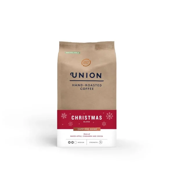 Union Christmas Blend  Cafetiere 6X200gr